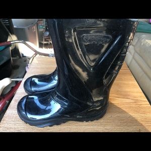 Skesper Boy’s Black Rubber Rain Boots Size 32